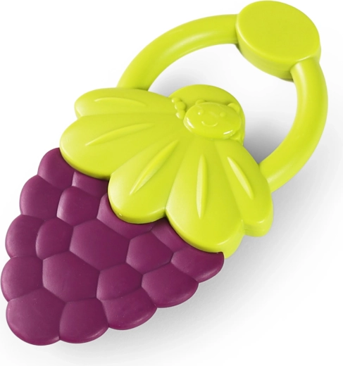 Hochet et anneau de dentition en forme de fruit pour bébés