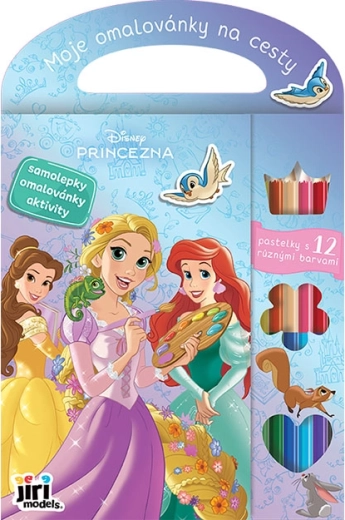 Mes coloriages de voyage Disney Princesses