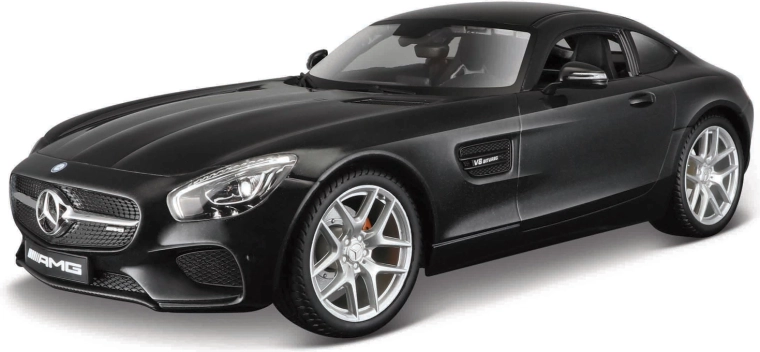 Maisto Mercedes-AMG GT modèle en métal 1:18 noir