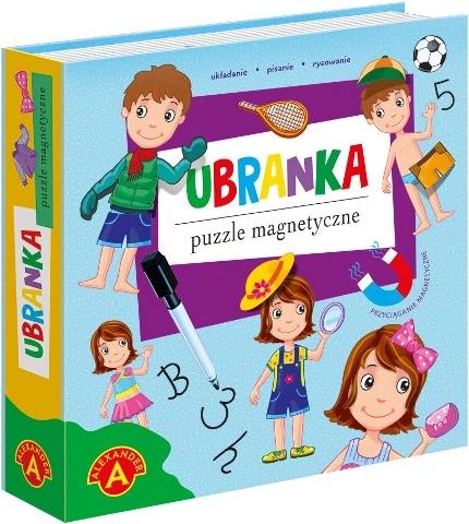 Puzzle magnétiques – habillages pour enfants