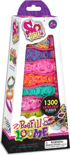 Tasia set de rechange d’élastiques 1300 pcs