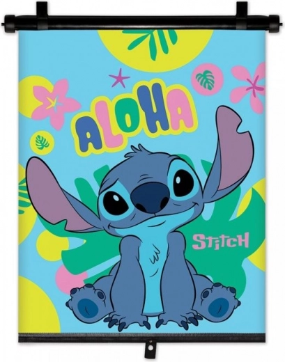 Stores pare-soleil enroulables pour voiture STITCH, lot de 2