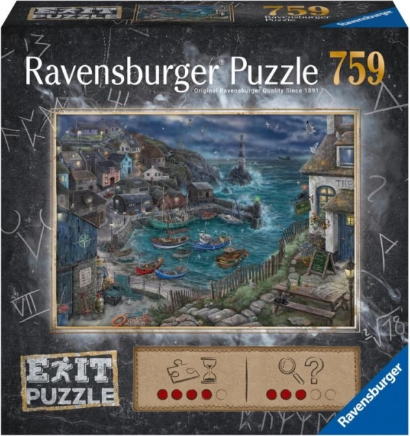 Puzzle d’évasion RAVENSBURGER – village de pêcheurs, 759 pièces