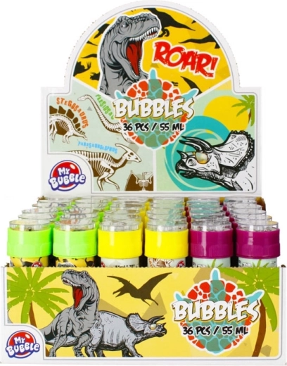 Bulles de savon dinosaures 55 ml - 1 pièce