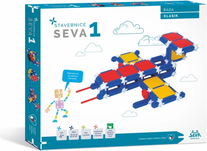 Kit de construction SEVA Classic 1 – 222 pièces