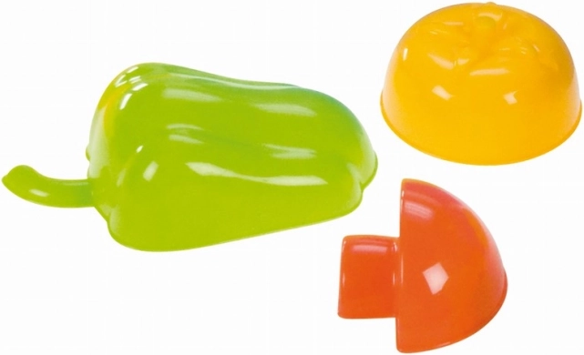 Moules Lena pour la cuisine en forme de poivron, champignon et tomate