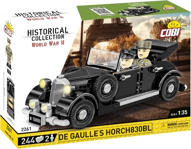 Kit de construction voiture HORCH 830 BL De Gaulle – modèle 1:35