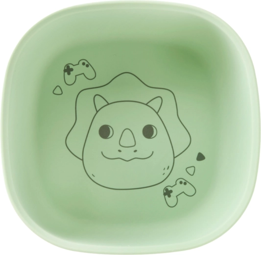 Bol en silicone Skip Hop Besties Squad vert 2+