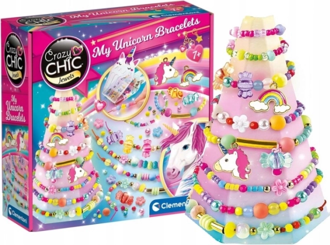 CLEMENTONI Crazy Chic bijoux : bracelets licorne