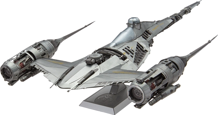 METAL EARTH puzzle 3D Série Premium : Star Wars Mandalorian N-1 Starfighter