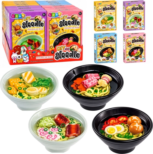 Kit créatif DIY ramen – porte-clés ou pendentif pour sac