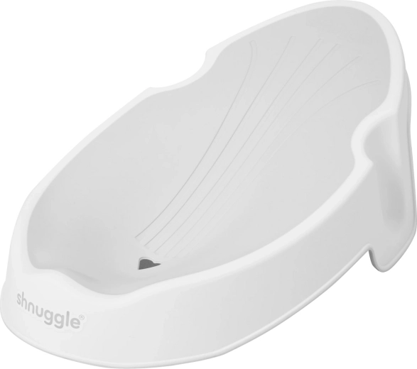 Transat de bain Shnuggle white/grey