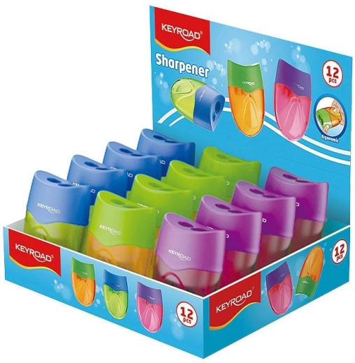 Taille-crayon Keyroad Mellow Duo à double ouverture