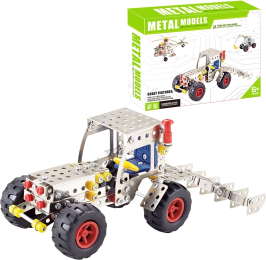 Jeu de construction métallique tracteur 226 pcs