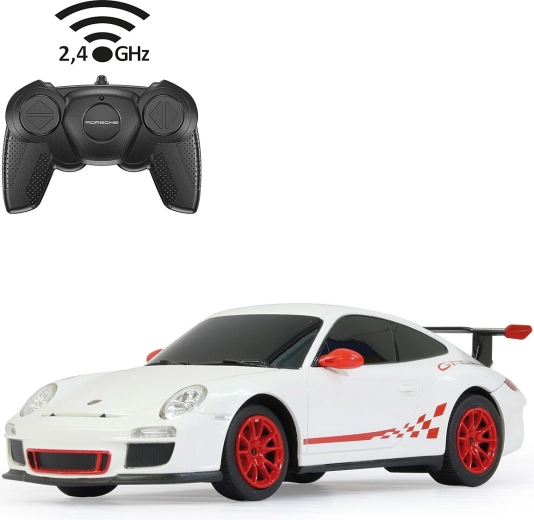 Voiture télécommandée Porsche 911 GT3 RS 1:24 blanche