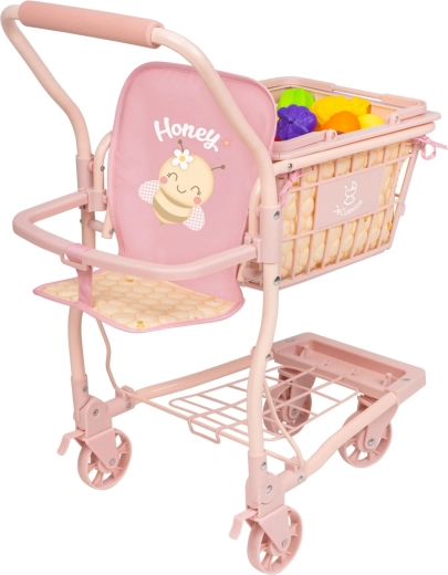 DeCuevas chariot de courses 2 en 1 avec fruits Honey