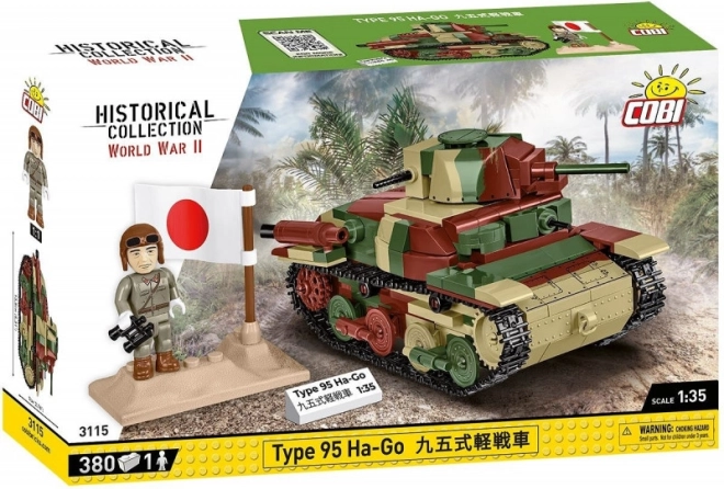Kit de construction du char TYPE 95 HA-GO 1:35 par COBI