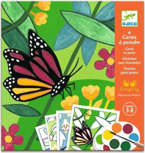 Djeco peinture avec palette Indonésie