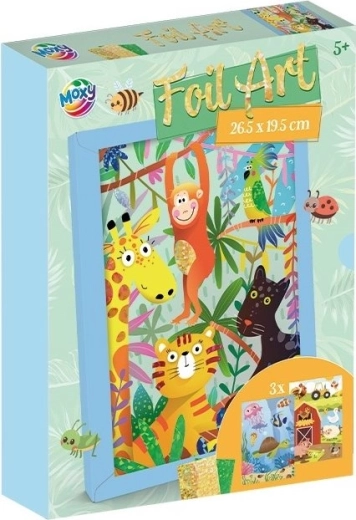 MOXY set créatif Foil Art – animaux