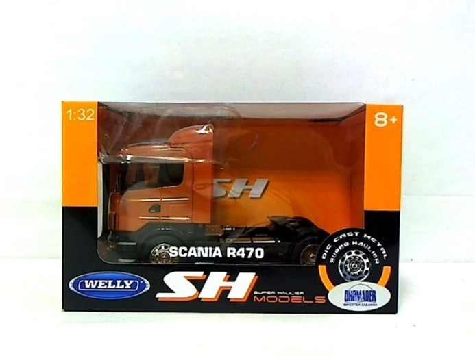 Modèle de tracteur WELLY Scania R470 1:32