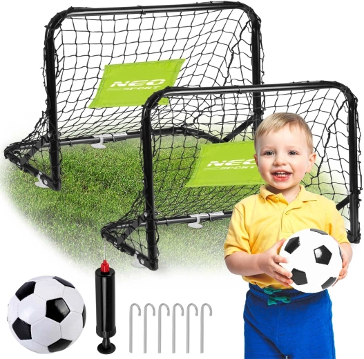 Neo-Sport set de buts de football pour enfants 2 pièces