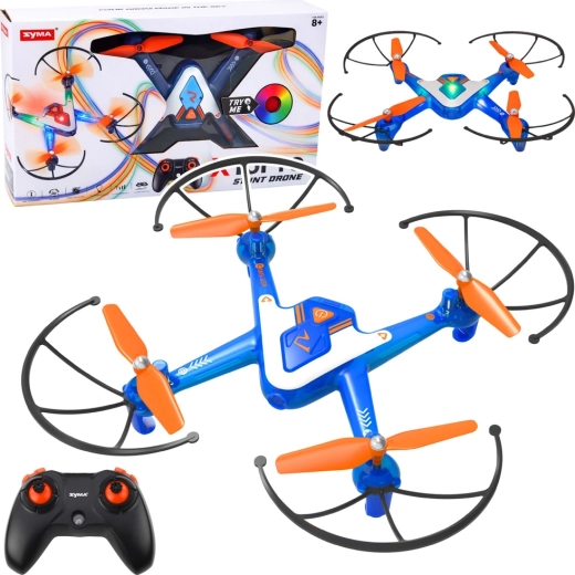 Drone acrobatique X15 Pro avec positionnement optique et éclairage LED