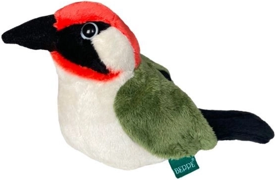 Pic vert, mascotte oiseau 13 cm