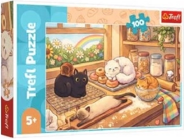 Puzzle Petits chats espiègles 100 pièces