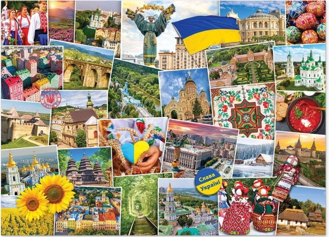 Puzzle EUROGRAPHICS Ukraine 1000 pièces