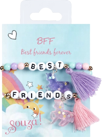 Souza! bracelets pour meilleures amies (2 pcs)