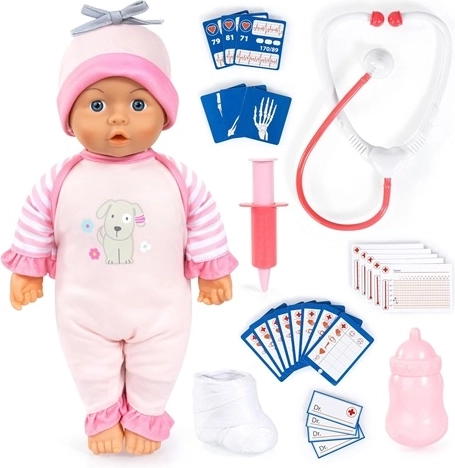 Bébé interactif Docteur Bayer Design 36 cm
