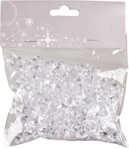 Galets décoratifs argentés 1,5 cm (136 pcs)