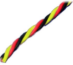 Câble servo torsadé à 3 fils Hitec 3 × 0,33 mm - 1 m
