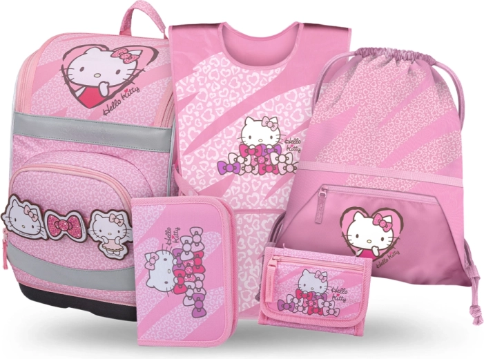 Set scolaire Baagl 5 Zippy Plus Hello Kitty sweet leopard