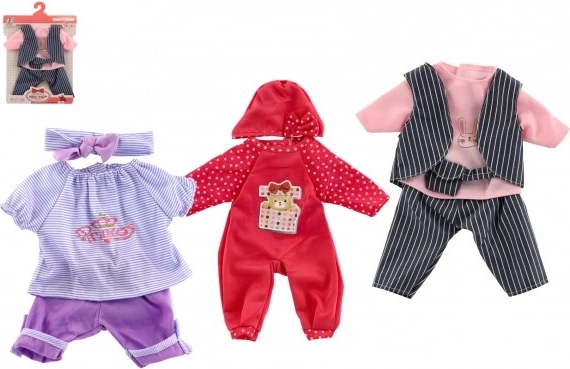 Vêtements pour poupées et bébés 40 cm – assortiment de robes et ensembles