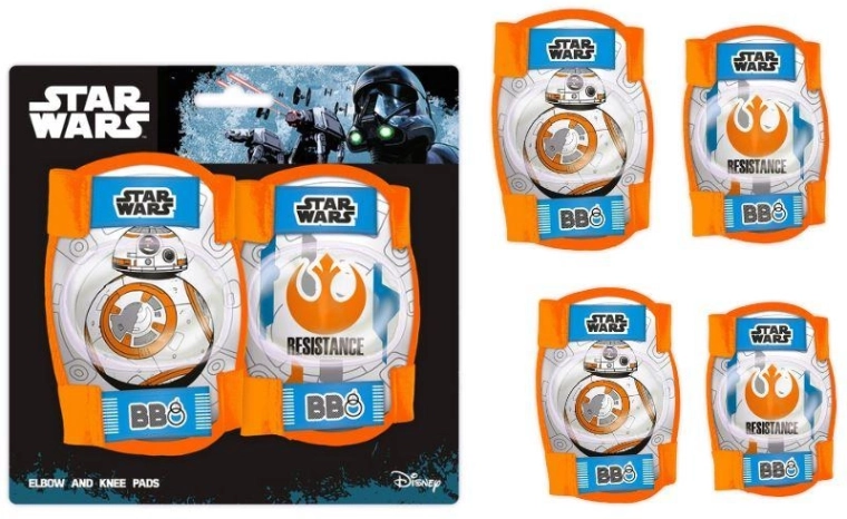 Protège-genoux et protège-coudes Star Wars (4 pcs) Seven