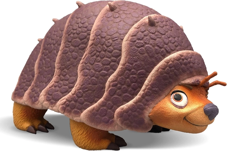 Figurine BULYLLAND Raya et le Dernier Dragon – tatou Tuk Tuk avec armure de dragon