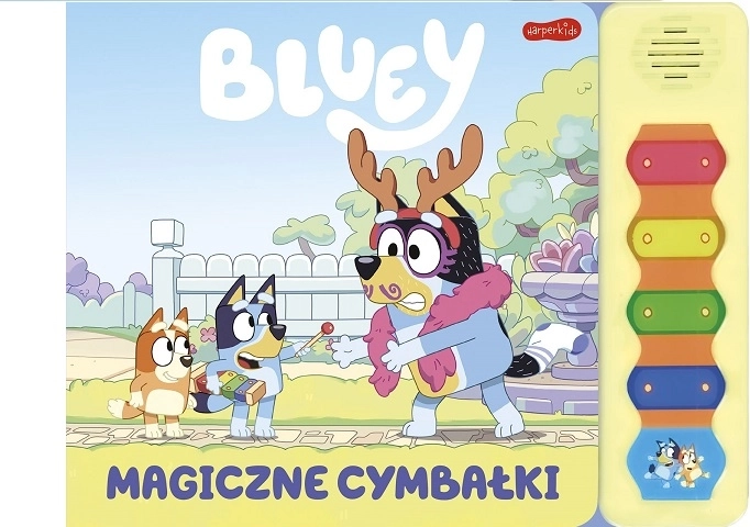 Bluey cymbalettes magiques – livre sonore interactif