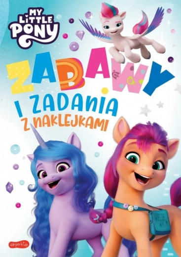 Brochure My Little Pony. Jeux et activités amusants avec des autocollants. Édition du film
