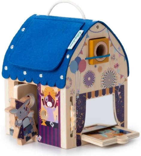 Maisonnette en bois avec illusions d’optique Lilliputiens
