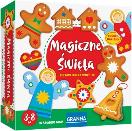 Kit créatif « Noël magique » avec jeu MEMO