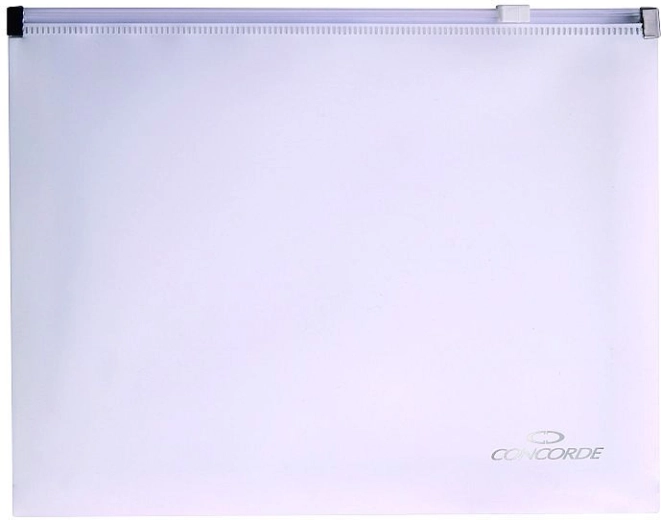 Chemise à fermeture éclair A5 CONCORDE, blanche