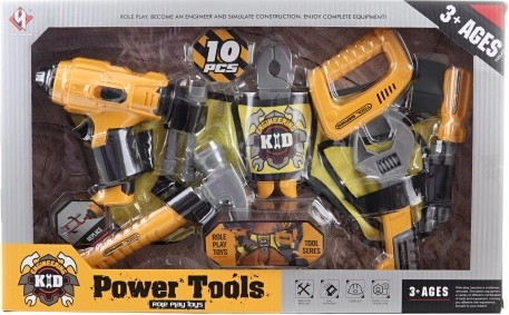 Set d’outils avec ceinture pour petits bricoleurs