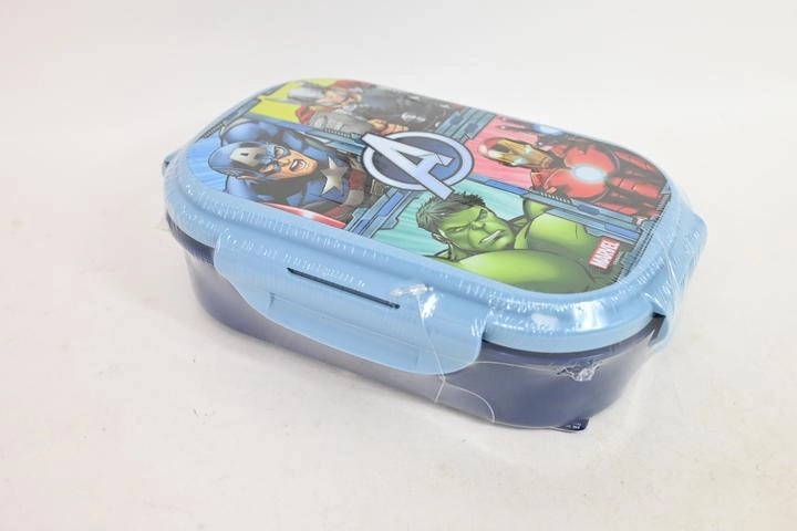 Boîte à goûter enfant Avengers 3-en-1 avec couverts