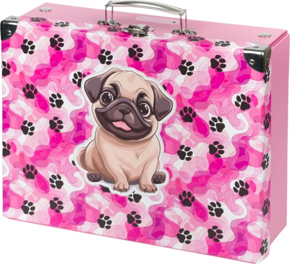 Baagl valise scolaire pliante Tlapky avec ferrures