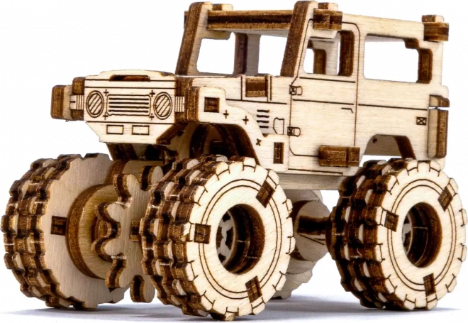 Puzzle 3D en bois – modèle de monster truck inspiré par le TOYOTA FJ40