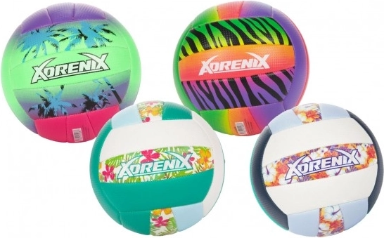 Ballon de volley-ball de plage 23 cm taille 5 cousu 4 couleurs en sachet
