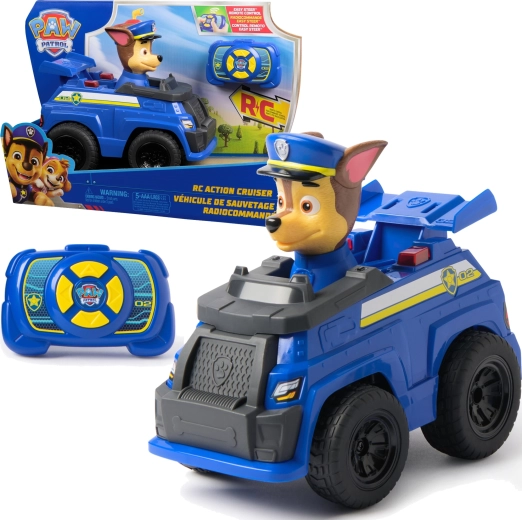 Spin Master La Pat’ Patrouille voiture de police radiocommandée de Chase avec lumière