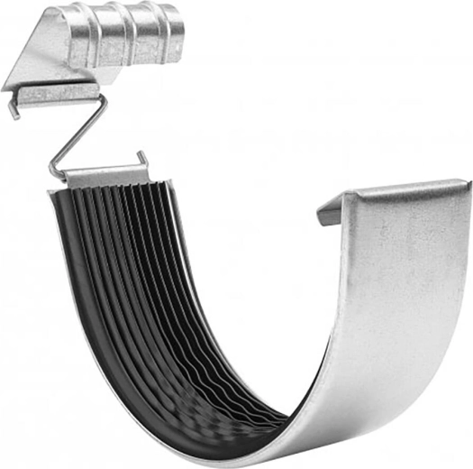 Raccord de gouttière 330 mm galvanisé