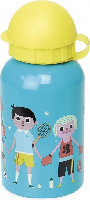 Gourde en métal pour enfants 300 ml – bleu, design Ingela P. Arrhenius